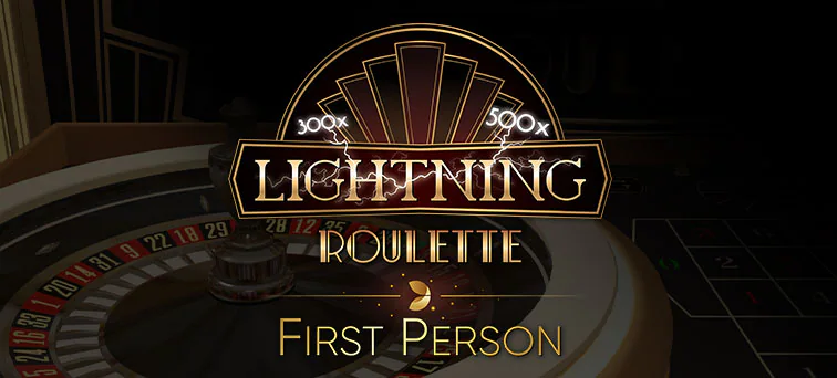 First Person Lightning Roulette game by Evolution – logo hosted on Winnita